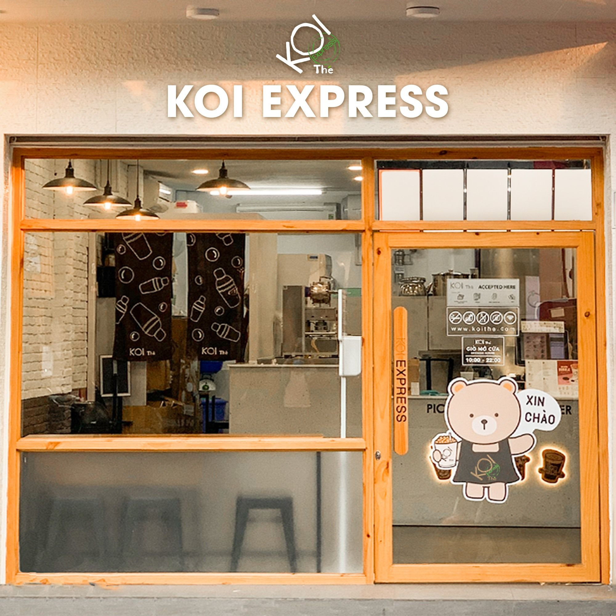 Tiệm KOI Thé Express tiện lợi và nhanh chóng