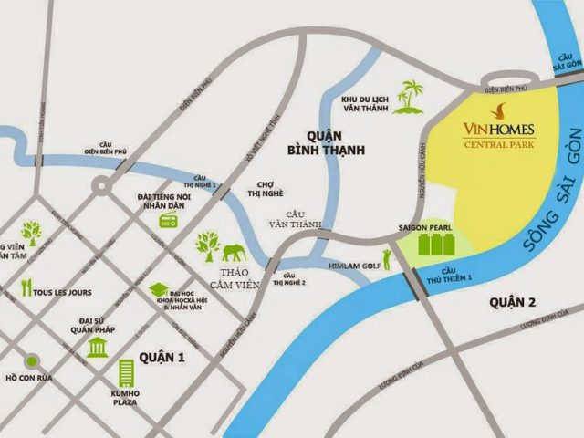 Toàn cảnh dự án Vinhomes Central Park và vị trí đắc địa, cần số điện thoại Landmark 81 để biết thêm thông tin