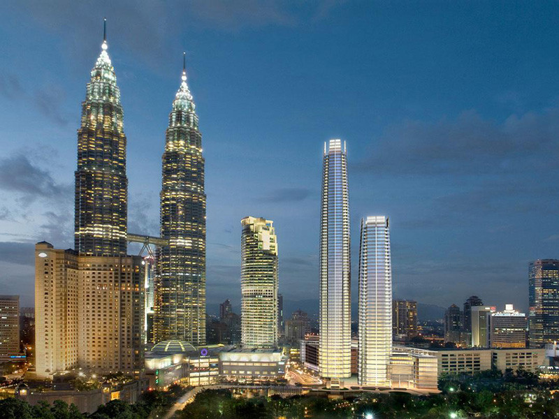 Toàn cảnh Four Seasons Place Kuala Lumpur, tòa nhà cao thứ 6 tại Đông Nam Á