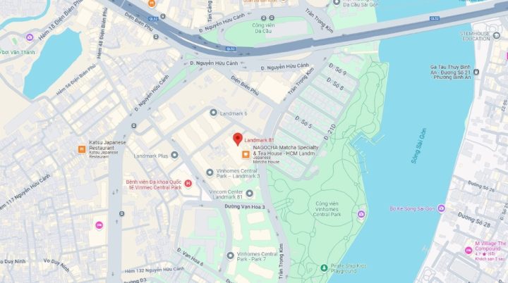 Toàn cảnh Landmark 81 vươn cao bên sông Sài Gòn, biểu tượng cho sự phát triển của thành phố Hồ Chí Minh.