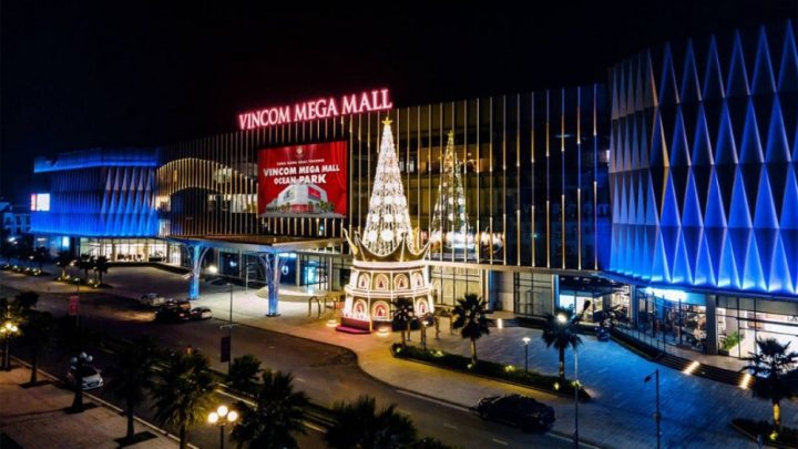 Toàn cảnh trung tâm thương mại Vincom Mega Mall Ocean Park 