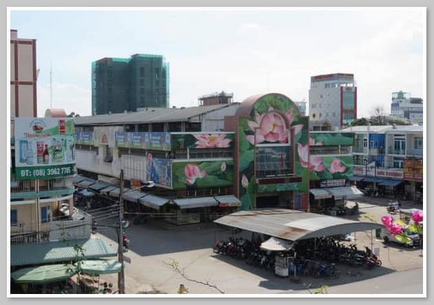 Toàn cảnh Vincom Cao Lãnh từ trên cao