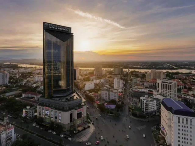 Toàn cảnh Vincom Huế từ trên cao