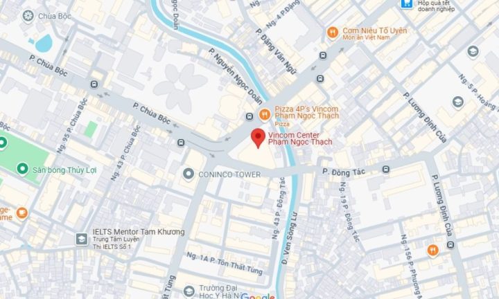 Toàn cảnh Vincom Phạm Ngọc Thạch Hà Nội, địa điểm lý tưởng với phí gửi xe Vincom Phạm Ngọc Thạch rõ ràng.