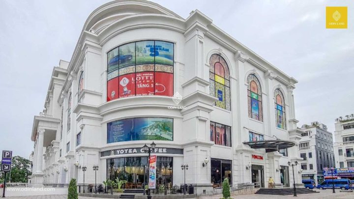 Toàn cảnh Vincom Plaza Lê Thánh Tông Hải Phòng với kiến trúc tân cổ điển