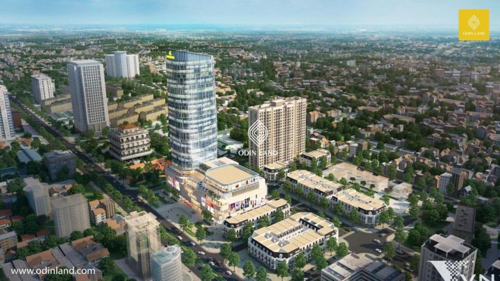 Toàn cảnh Vincom Plaza Vinh Nghệ An với kiến trúc hiện đại và không gian rộng lớn