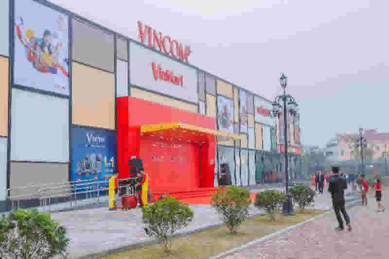 Toàn cảnh Vincom Tĩnh Gia Thanh Hóa trong ngày khai trương
