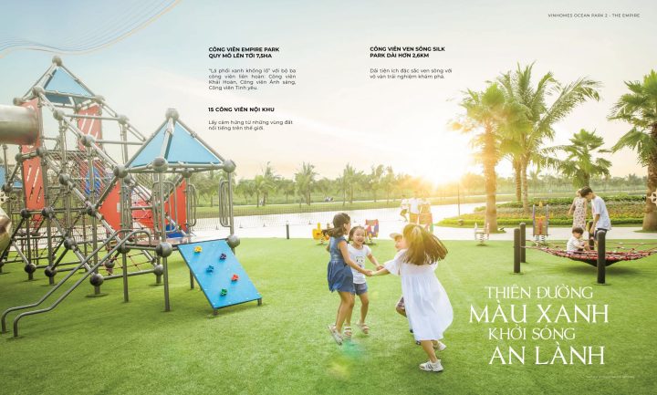 Tổng quan đại đô thị Vinhomes Ocean Park 2 - The Empire tại Hưng Yên nơi có Vincom Mega Mall