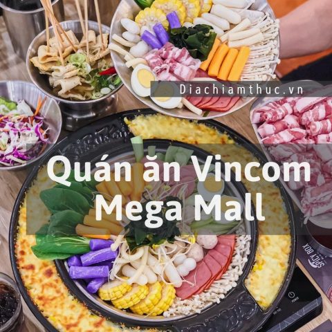 Tổng quan khu ẩm thực của các nhà hàng trong Vincom Thảo Điền