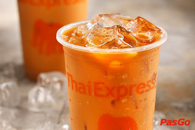 Trà đá Thái thơm mát tại ThaiExpress Vincom Nguyễn Chí Thanh