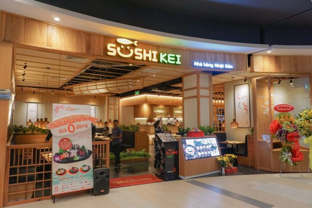 Trải nghiệm ẩm thực Nhật Bản tại Sushi Kei, ngắm view Landmark 81 về đêm