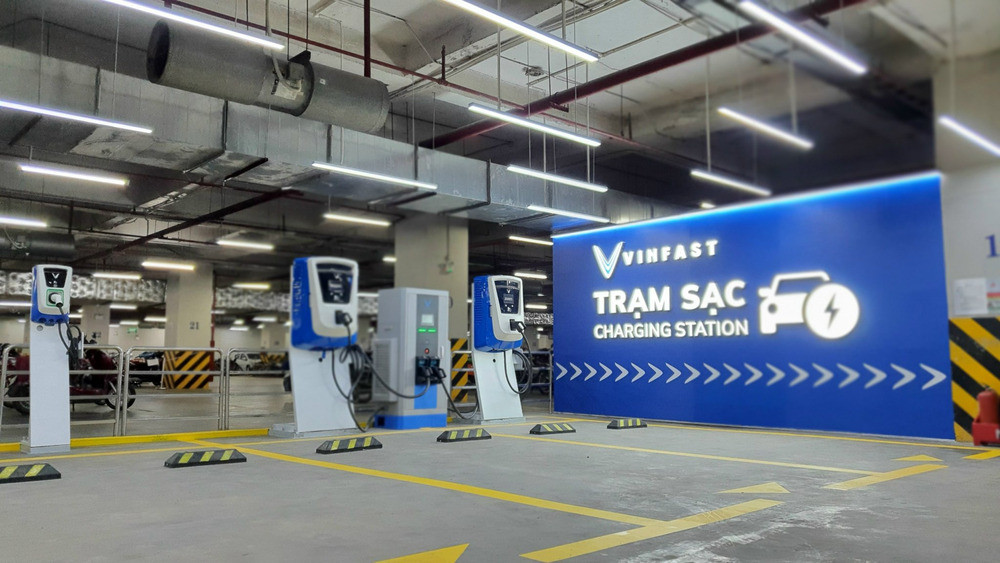 Trạm sạc xe máy điện VinFast tại Vincom Plaza Thanh Hóa