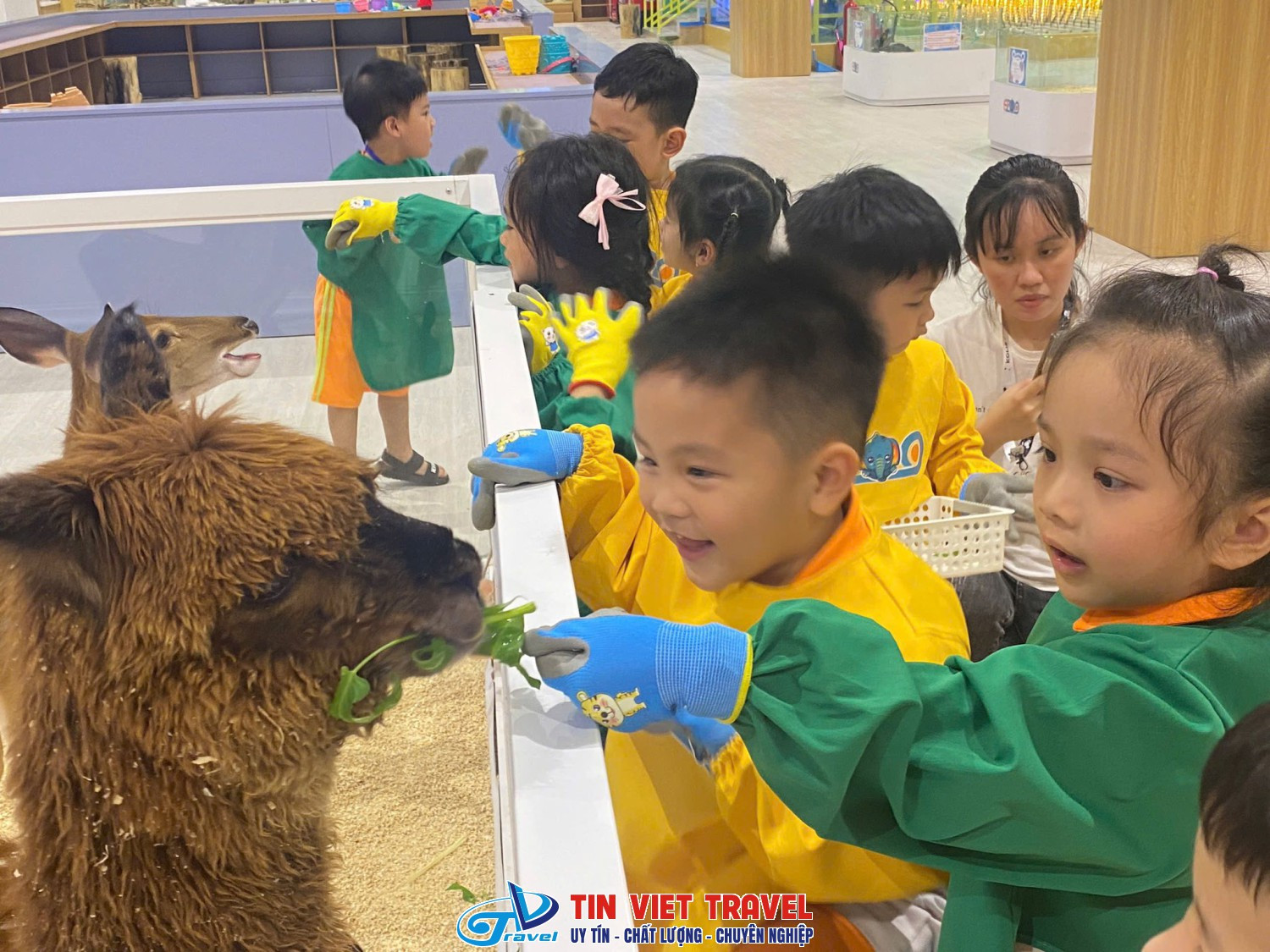 Trẻ em vui chơi tại EZOO Vincom Thảo Điền