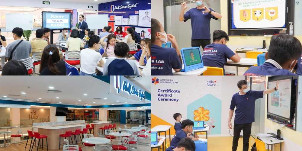 Trung tâm Anh ngữ Wall Street English và American English Lab tại Vincom, môi trường học tập hiện đại