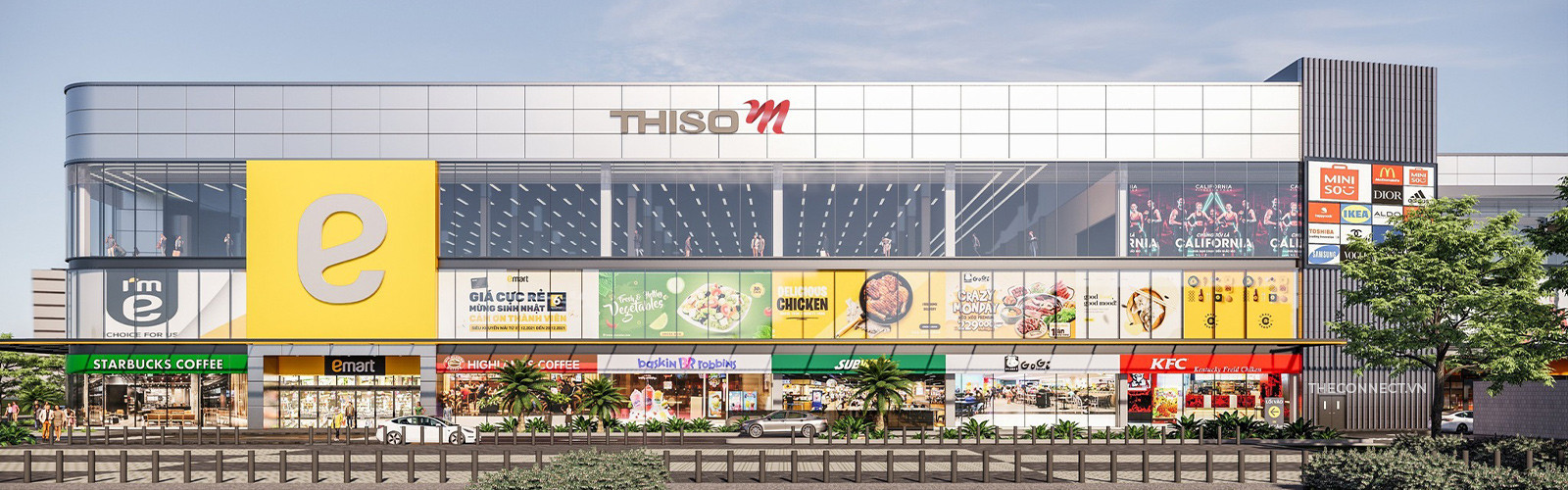 Trung tâm thương mại Emart Phan Huy Ích, gần khu vực CGV Vincom Gò Vấp