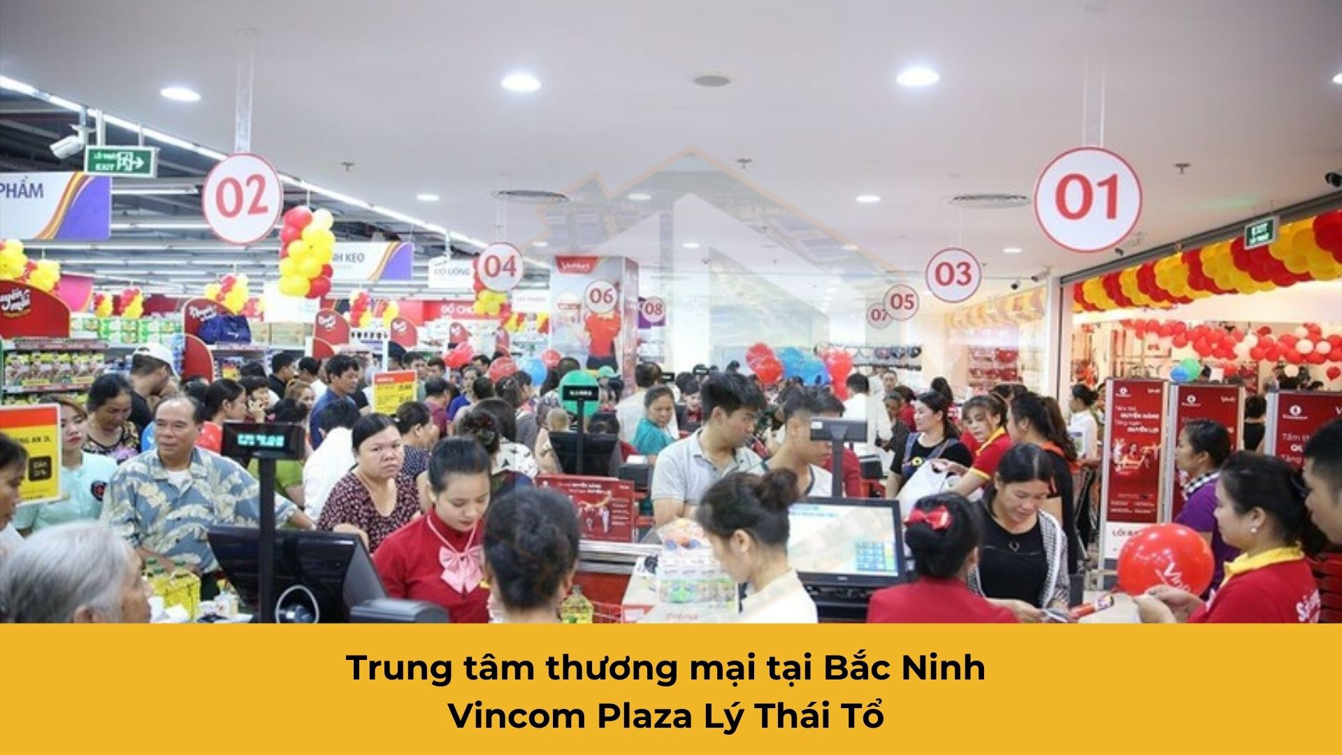 Trung tâm thương mại Vincom Plaza Lý Thái Tổ, nơi có siêu thị Vincom Bắc Ninh