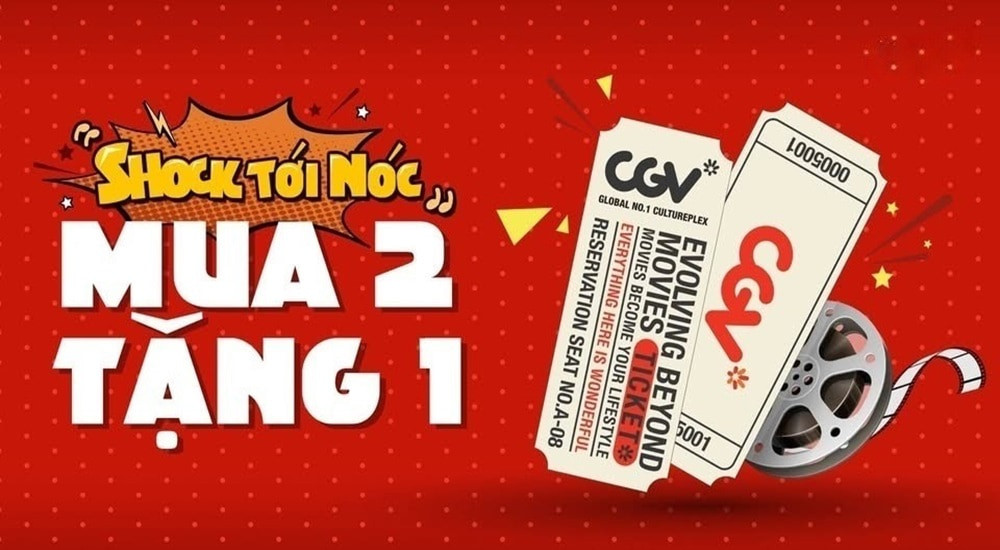 Ưu đãi hấp dẫn tại CGV Vincom Liễu Giai