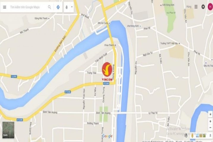 Vị trí chiến lược của Vincom Shophouse Lạng Sơn