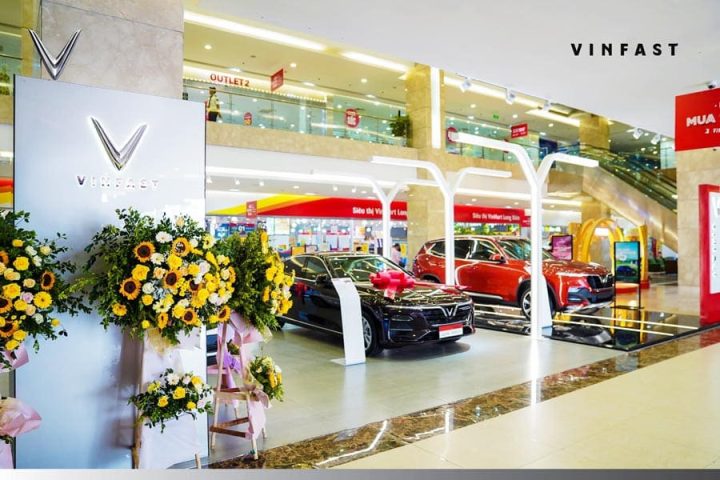VinFast Vĩnh Long showroom trong Vincom Plaza