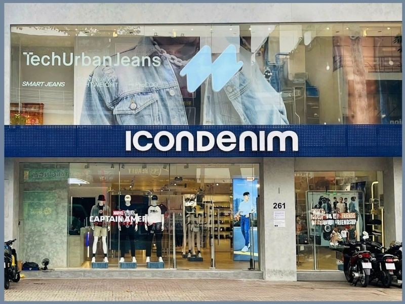 Áo thun Icondenim phong cách bụi bặm, năng động
