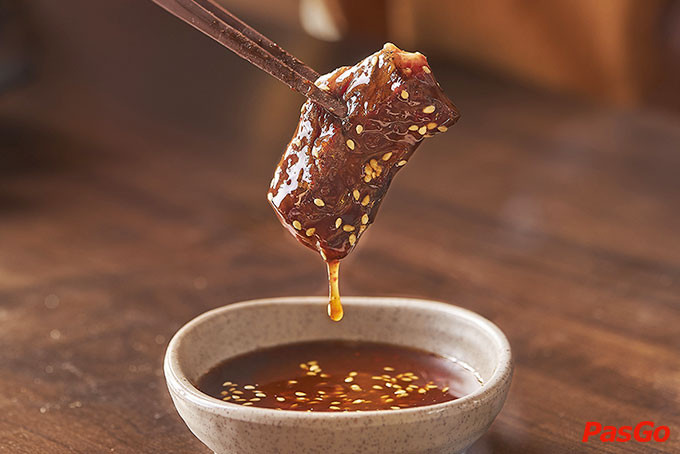 Bạch tuộc nướng sốt cay thơm ngon ở Yakimono