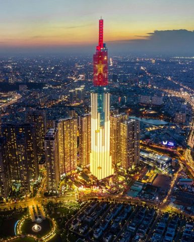 Bản vẽ tổng thể tòa nhà Landmark 81
