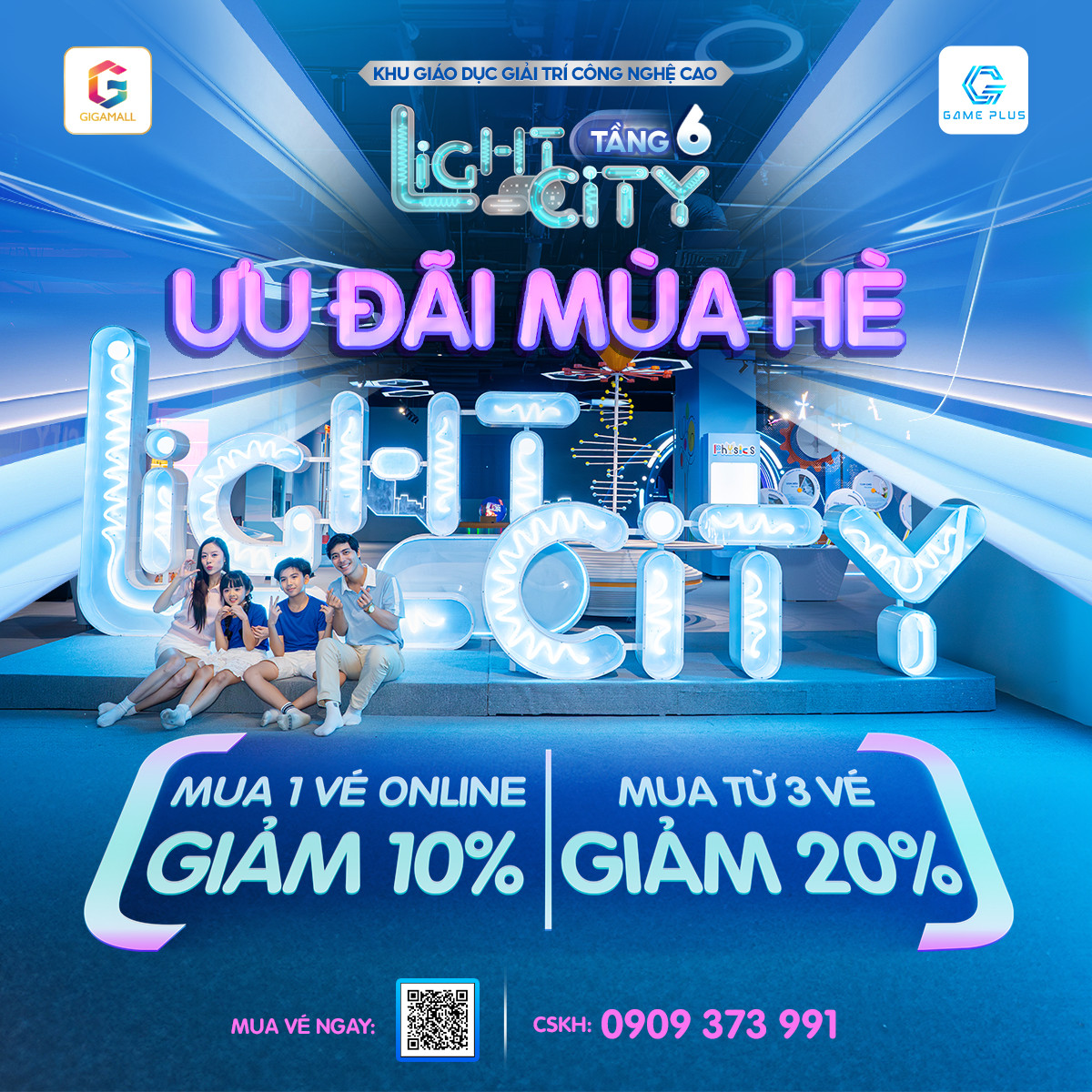 Banner chương trình ưu đãi mùa hè tại GigaMall Thủ Đức
