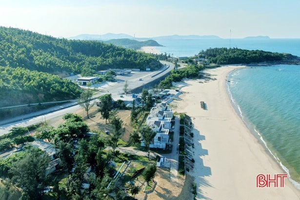 Bờ biển Kỳ Anh với tiềm năng du lịch