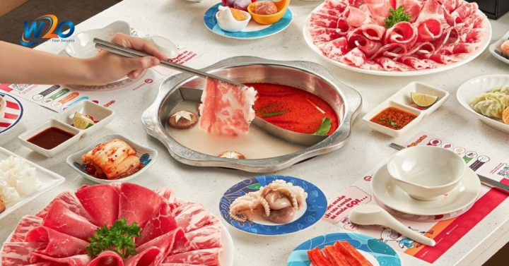 Buffet lẩu băng chuyền Kichi Kichi tại Vincom Đồng Khởi