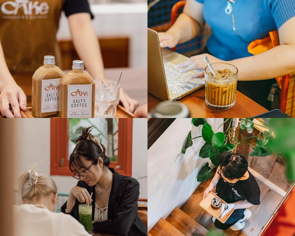Cà phê phin truyền thống tại Cá Kê Café