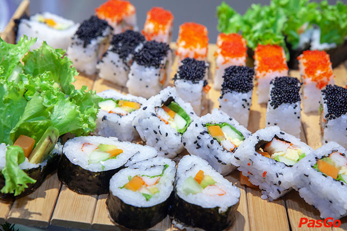 Các món khai vị tươi ngon tại Yakimono Vincom Trần Duy Hưng