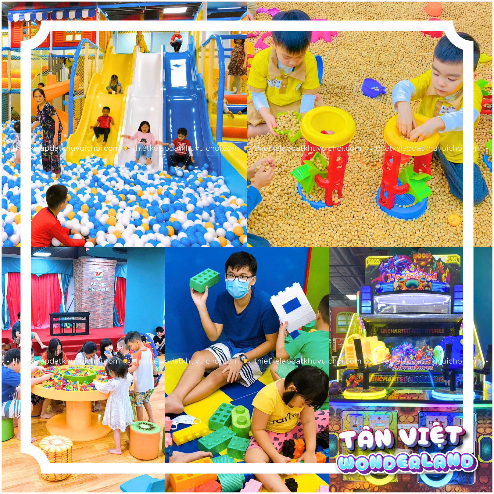 Các trò chơi phát triển tư duy tại Tân Việt Wonderland, Vincom Bắc Từ Liêm