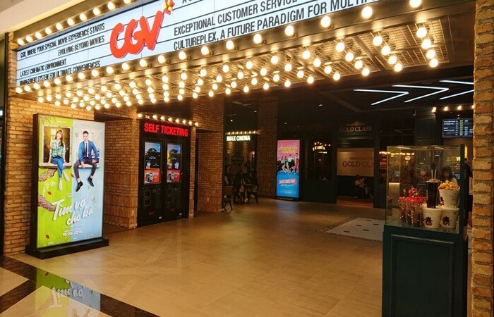 Cụm rạp chiếu phim CGV cao cấp bên trong Landmark 81