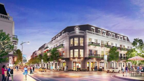 Dãy nhà phố thương mại shophouse tại Vincom Plaza Hải Dương