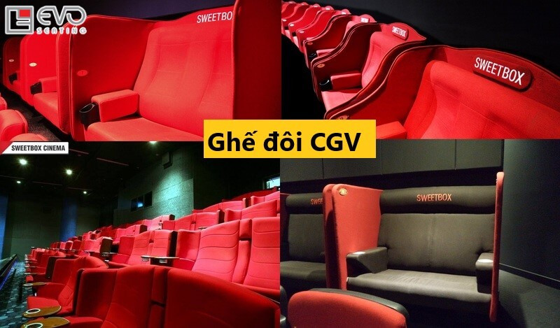 Ghế Sweetbox CGV Vincom, lựa chọn lý tưởng cho các cặp đôi
