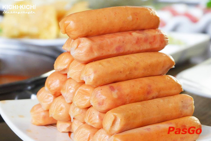 Hải sản tươi rói trên băng chuyền Kichi Kichi Vincom Cộng Hòa