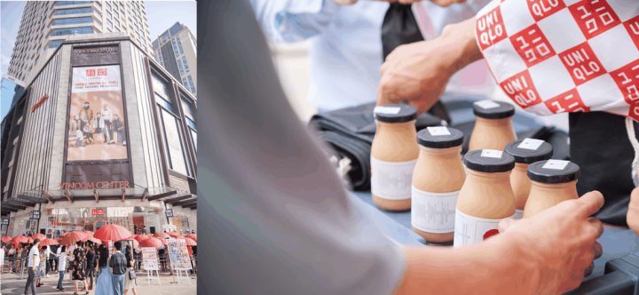 Khách hàng háo hức xếp hàng chờ khai trương Uniqlo Vincom Bà Triệu