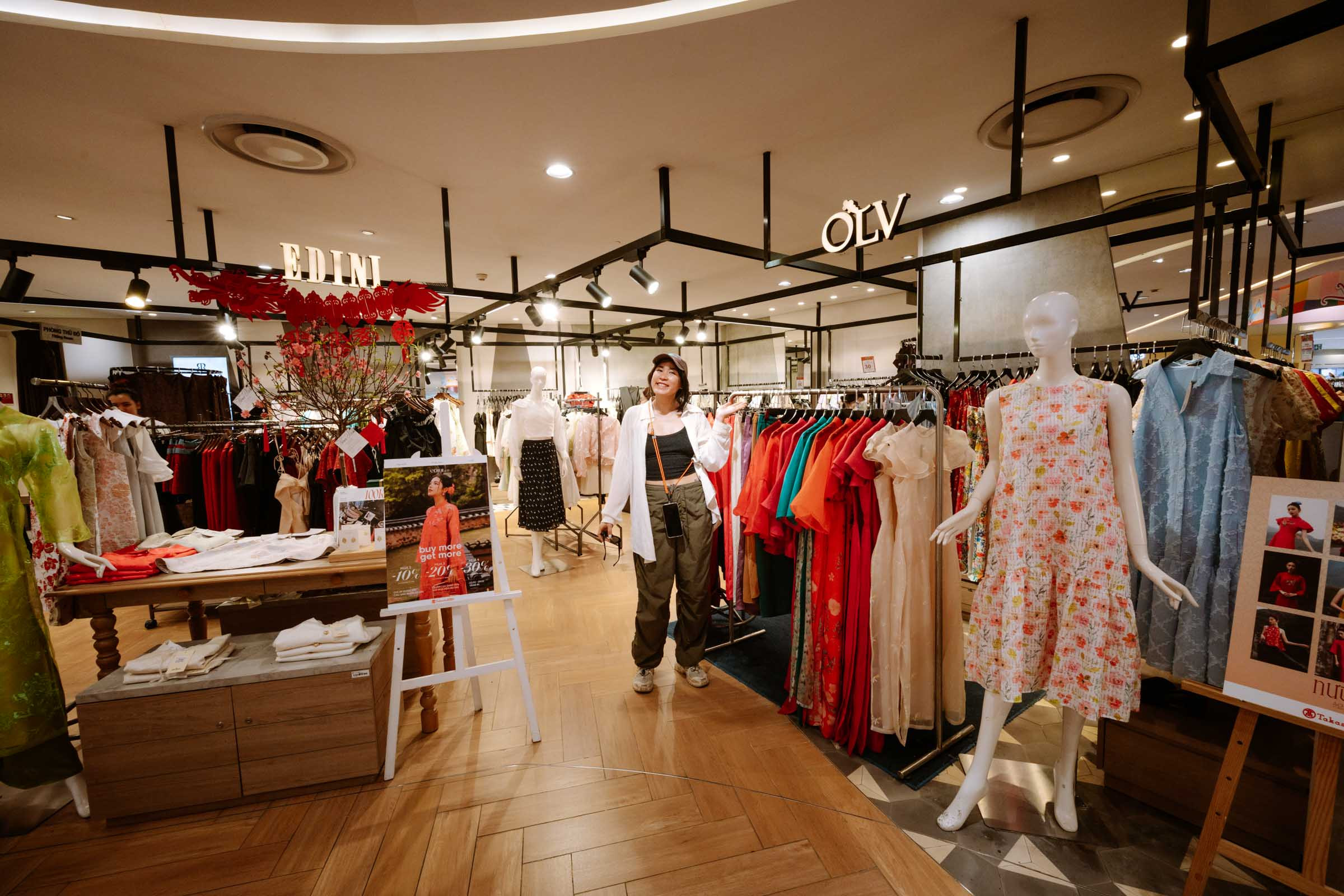 Không gian mua sắm Takashimaya ở Sài Gòn