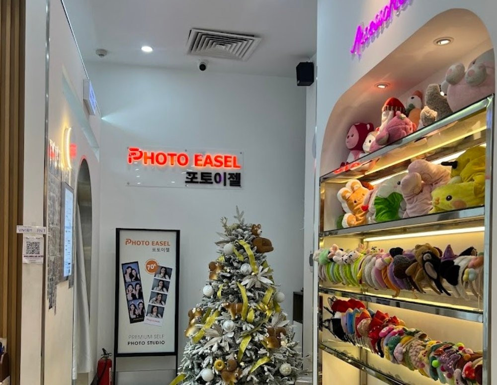 Không gian Photobooth Vincom Phạm Ngọc Thạch với cách bài trí nội thất hiện đại