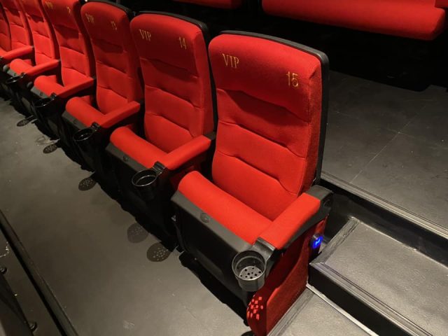 Không gian rạp chiếu phim CGV Vincom Mega Mall Grand Park hiện đại