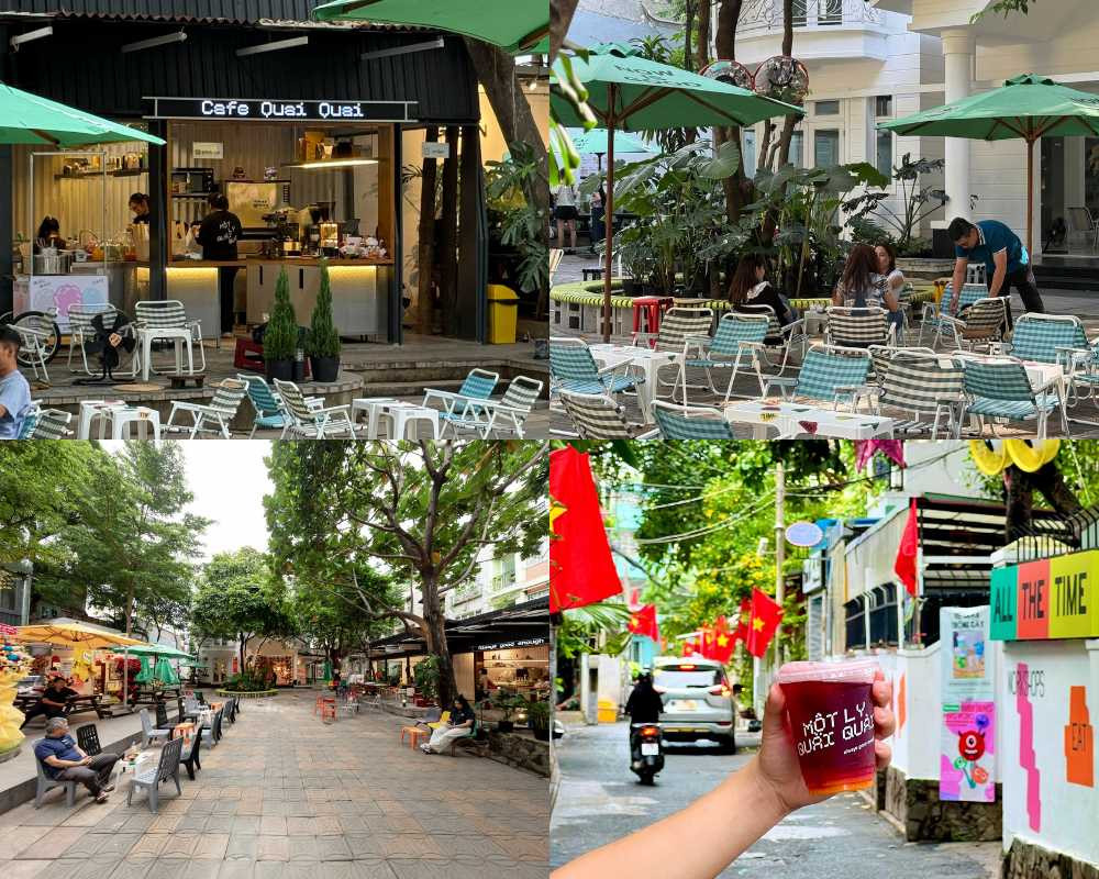 Không gian trẻ trung, ấm áp của Quài Quài Café