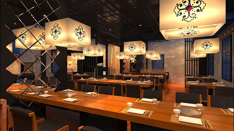 Khu vực nhà hàng buffet King Deli trong sơ đồ ẩm thực Vincom Times City