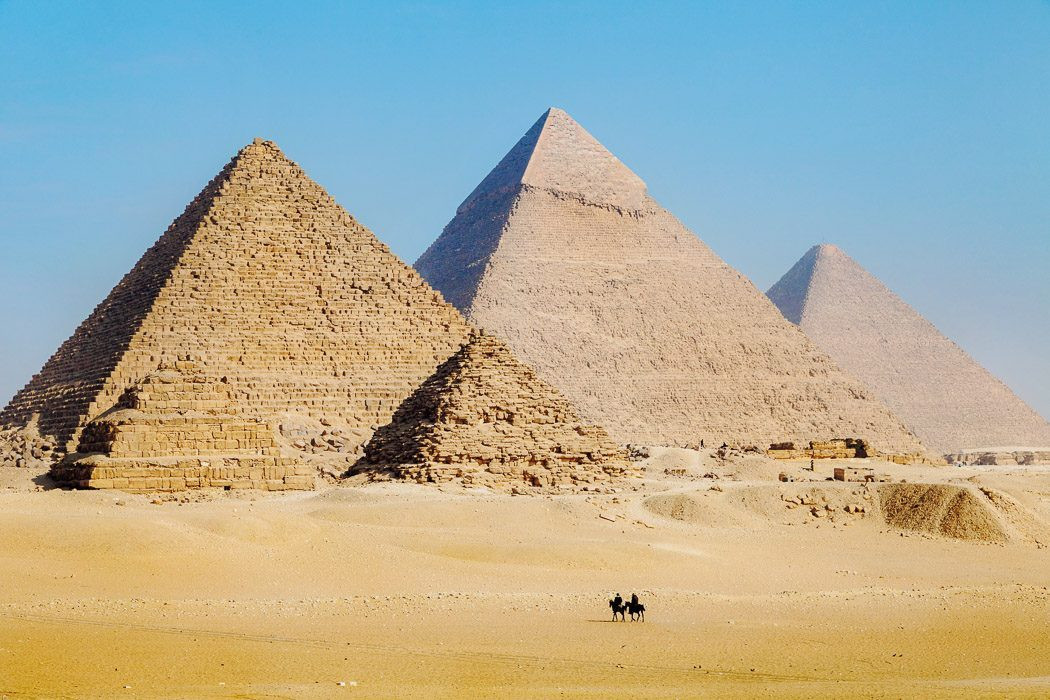 Kim Tự Tháp Giza, di tích cổ kính của Ai Cập
