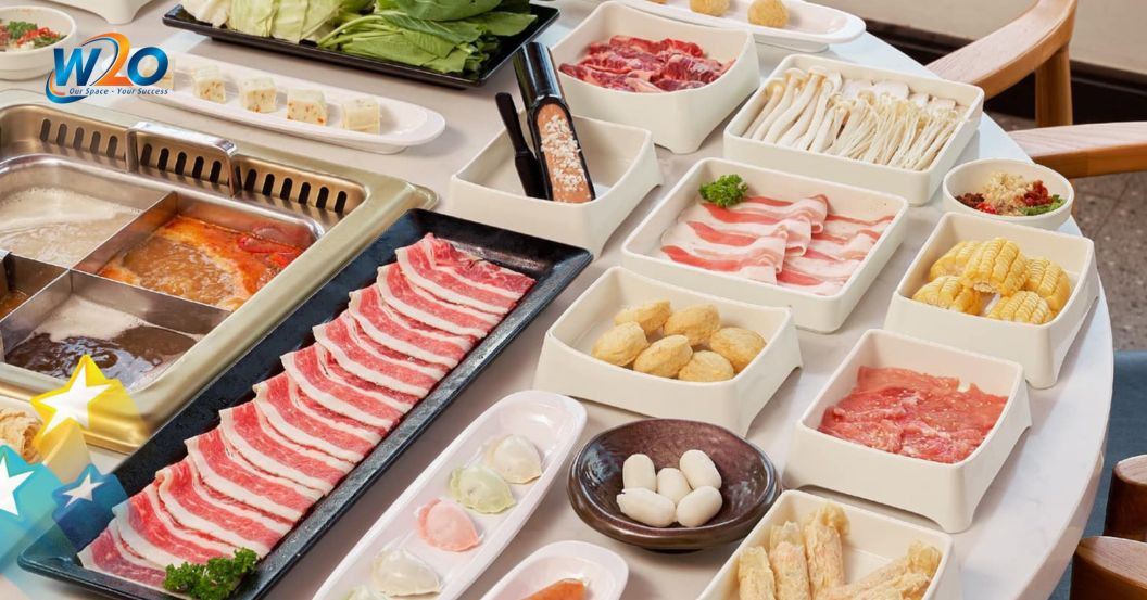Manwah Buffet Lẩu Đài Loan với hương vị độc đáo ở Vincom Đồng Khởi