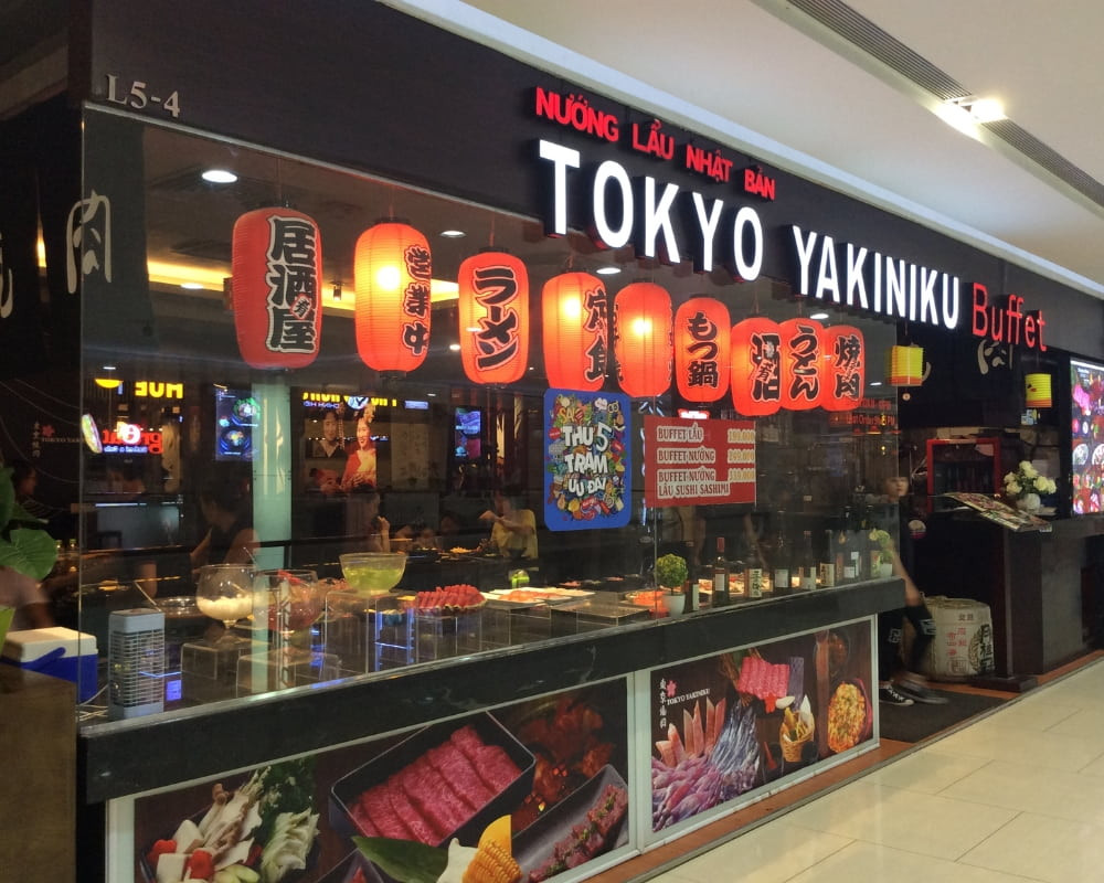 Món nướng và lẩu Nhật Bản tại Tokyo Yukai Buffet Vincom Bà Triệu, đa dạng lựa chọn