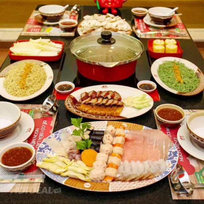 Nhà hàng lẩu MK tại Vincom Đồng Khởi, một trong những lựa chọn ẩm thực phong phú sau khi trải nghiệm mua sắm tại Zara