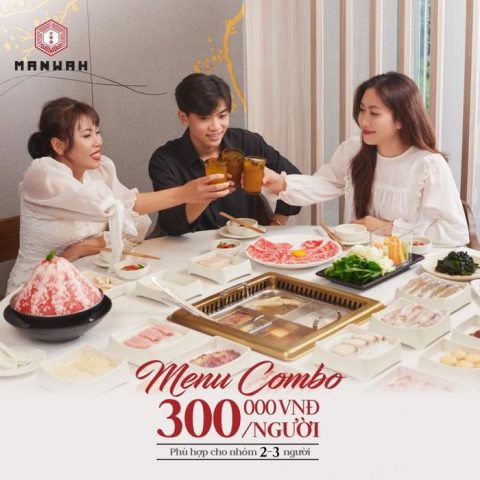 Nồi lẩu đa dạng hương vị tại Manwah Taiwanese Hot Pot Vincom Biên Hòa