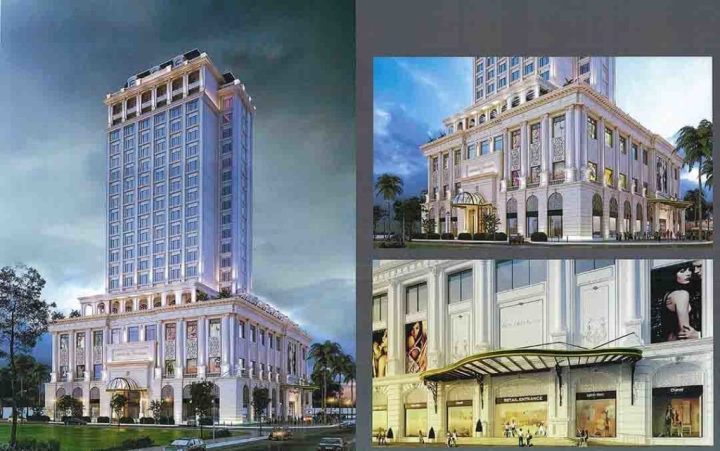 Phối cảnh toàn diện dự án Vincom Tây Ninh với khách sạn 5 sao, trung tâm thương mại và khu shophouse sầm uất