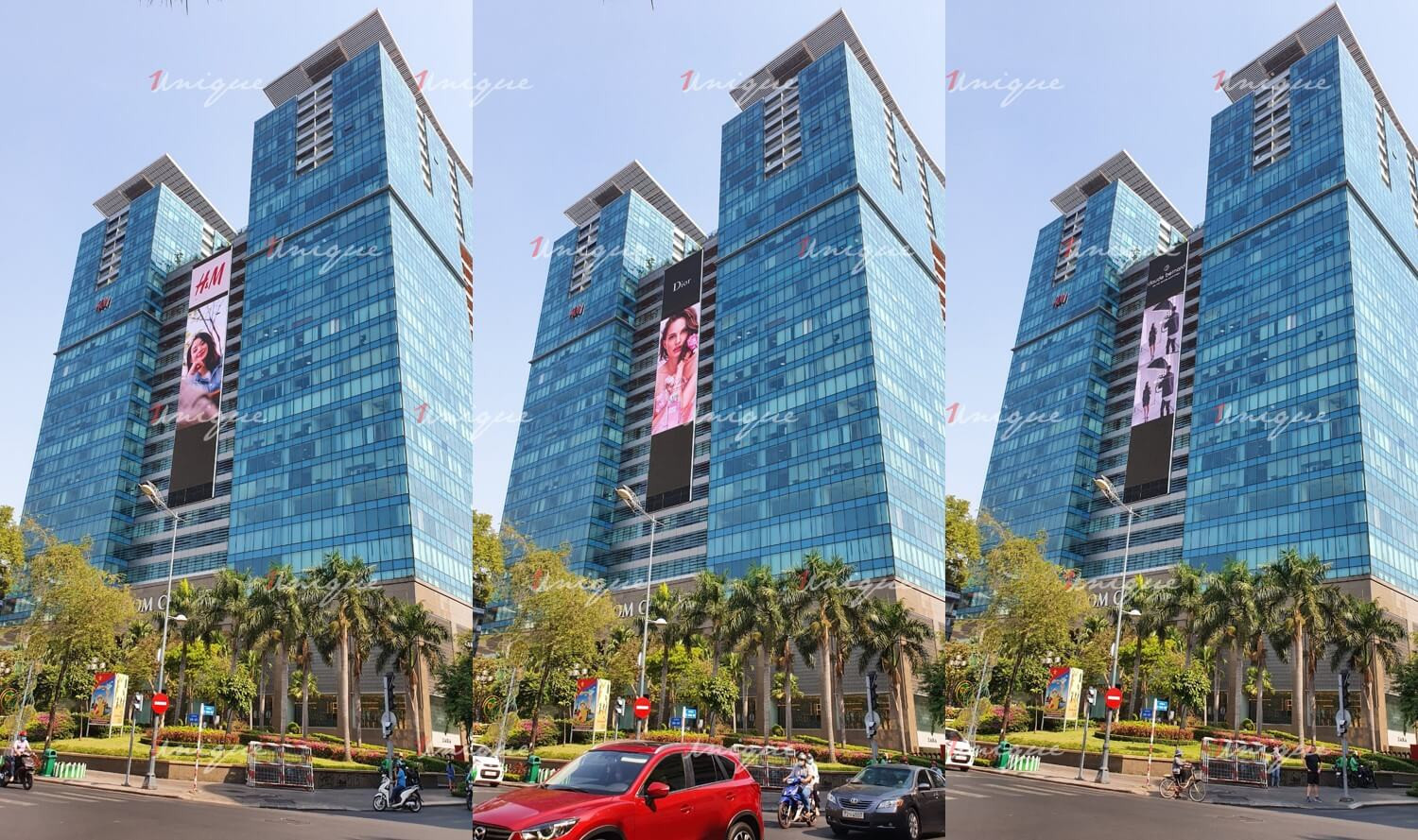 Quảng cáo ngoài trời tại Vincom Đồng Khởi