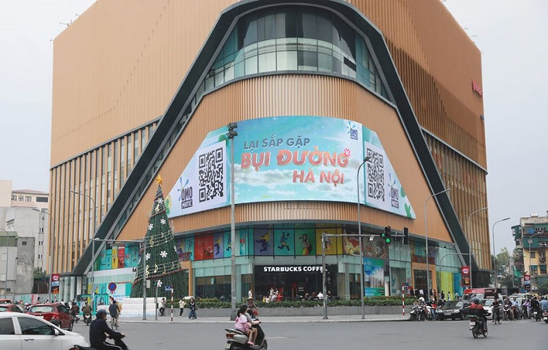 Quảng cáo OMO Matic trên màn hình LED Vincom Phạm Ngọc Thạch
